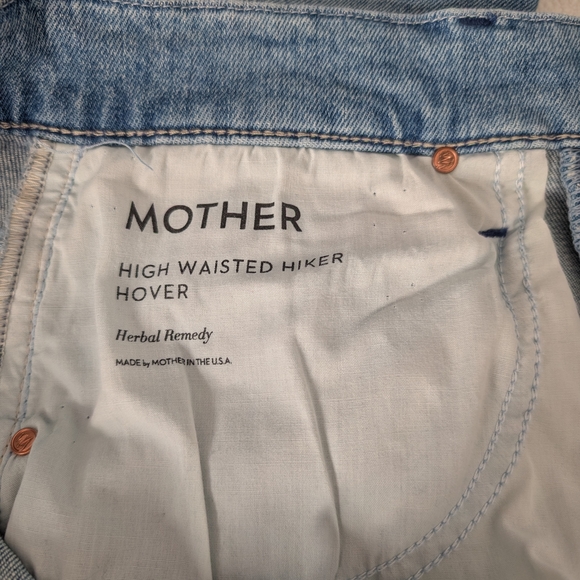 MOTHER Denim - MOTHER High Waisted Hiker Hover Jeans in Light Blue